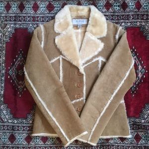 Vintage Wilson’s leather Maxima faux fur jacket
